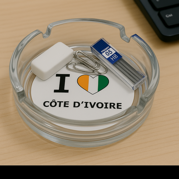 Vide poche verre Côte d'Ivoire