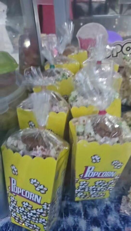 Popcorn coloré gourmand