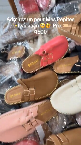 Sandales en cuir pour femmes