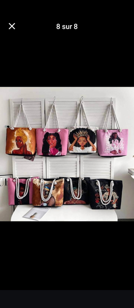 Sacs fourre-tout en corde élégants