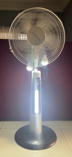 Rechargeable Solar Fan