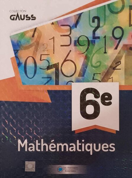 Manuel Mathématiques 6e