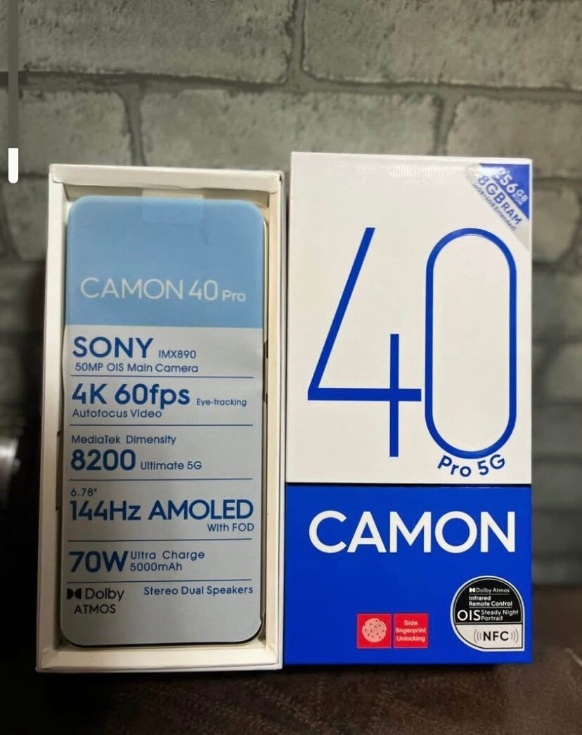 Smartphone CAMON 40 Pro 5G
