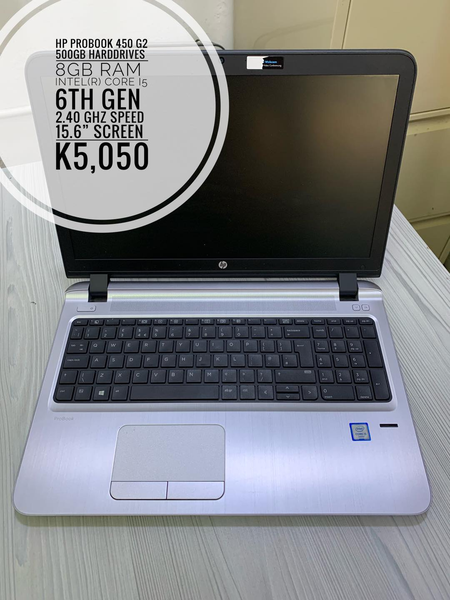 hp probook 450 g2 notebook 500gb 8 gb