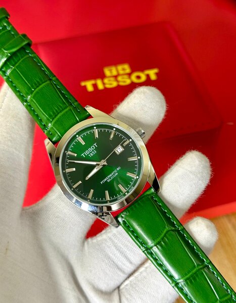Montre verte Tissot homme