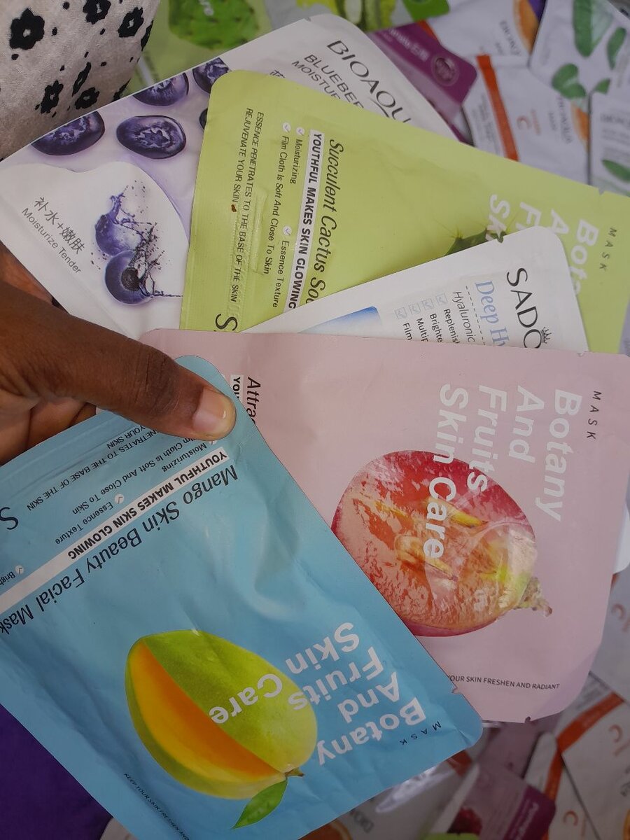 Masque visage vitaminé