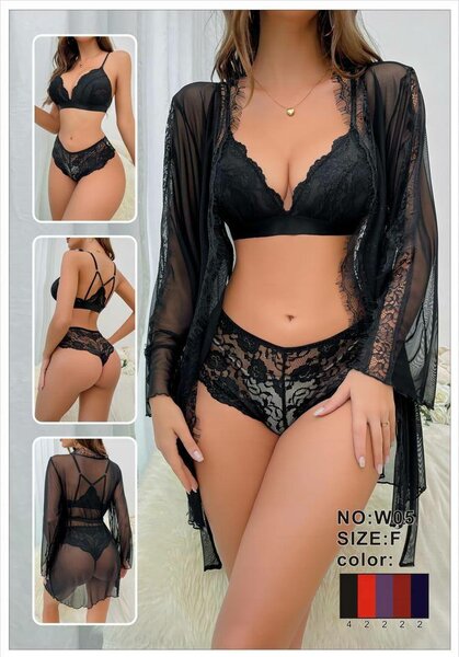 Ensemble Lingerie Dentelle Élégante