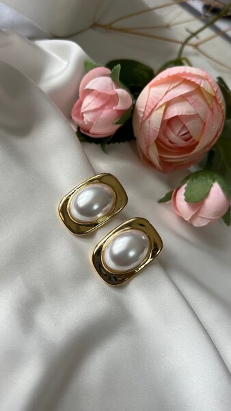 Серёжки с жемчугом