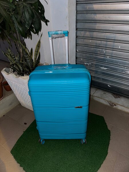 Grand valise en gomme