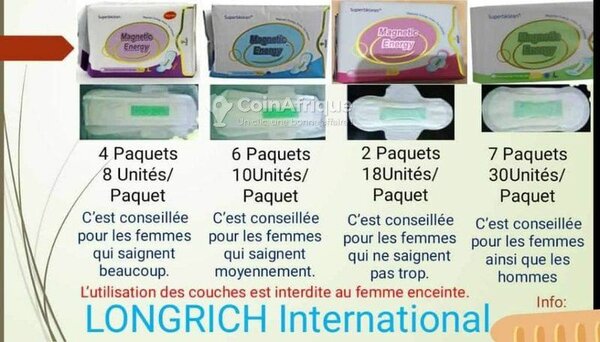 Serviette hygiénique Magnetic