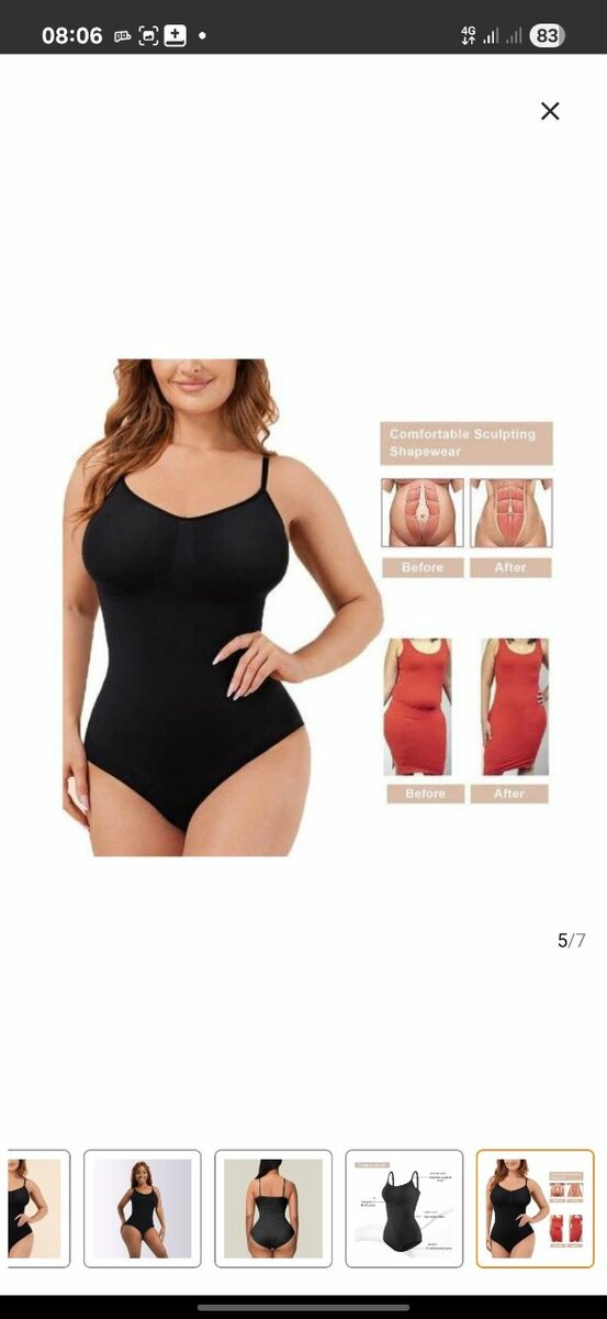 Body gainant sculptant