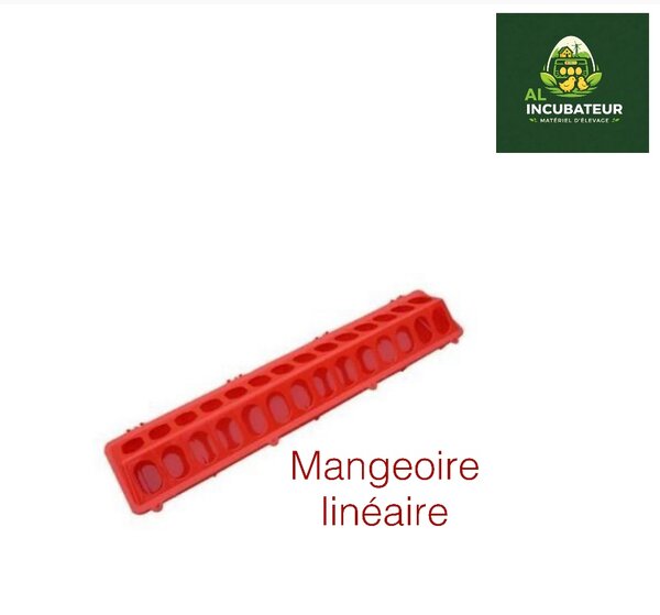 Mangeoire linéaire poulet