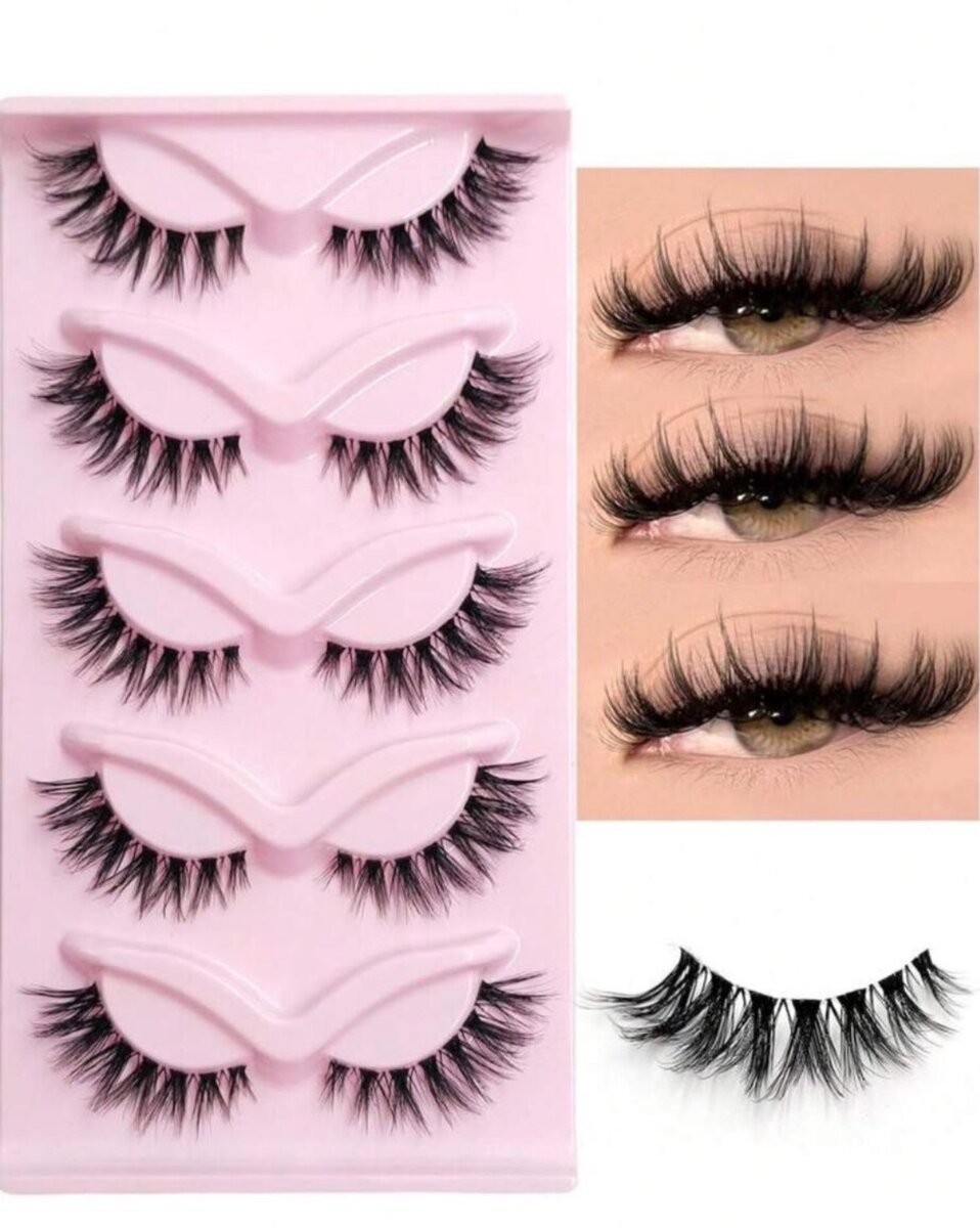 Cils faux en soie naturelle