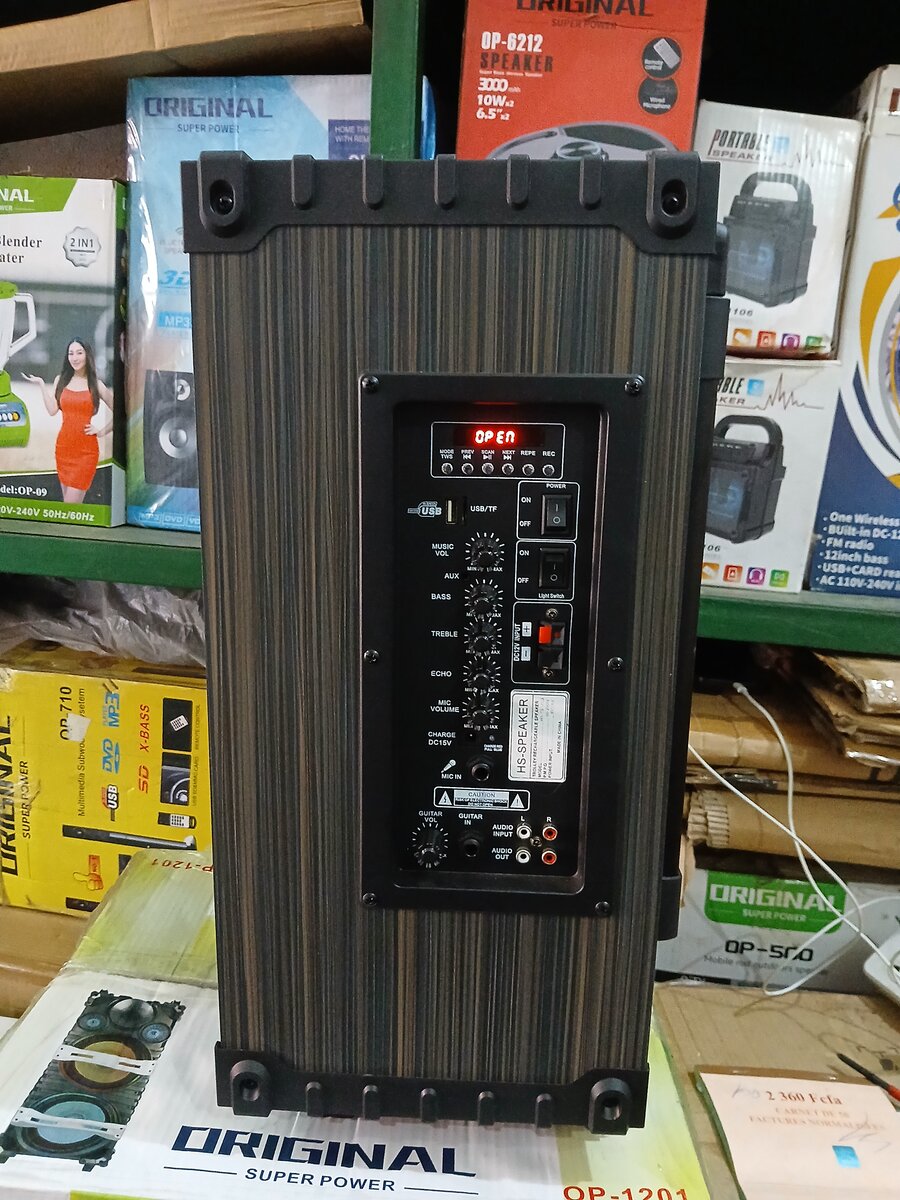 Baffe Amplifié 2 Micro Super Bass