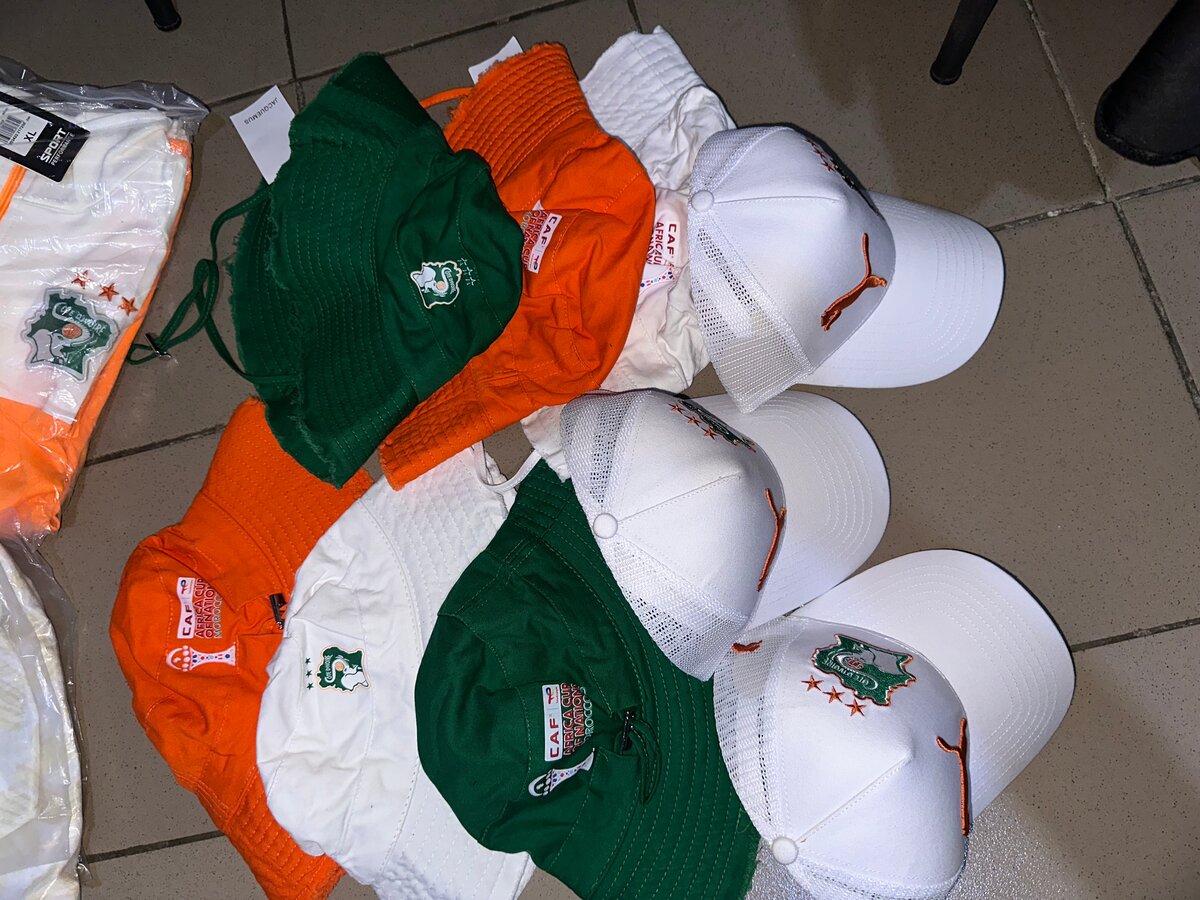 Casquettes Équipe Côte d'Ivoire