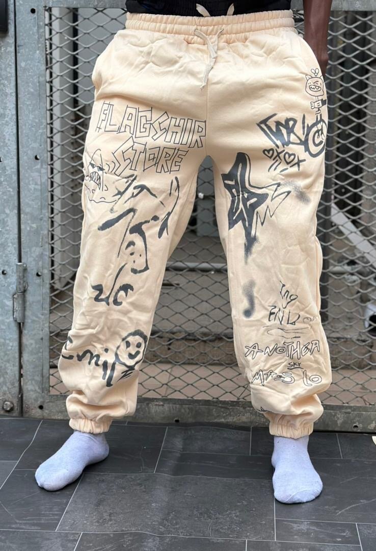 Pantalons Jogging Graffiti