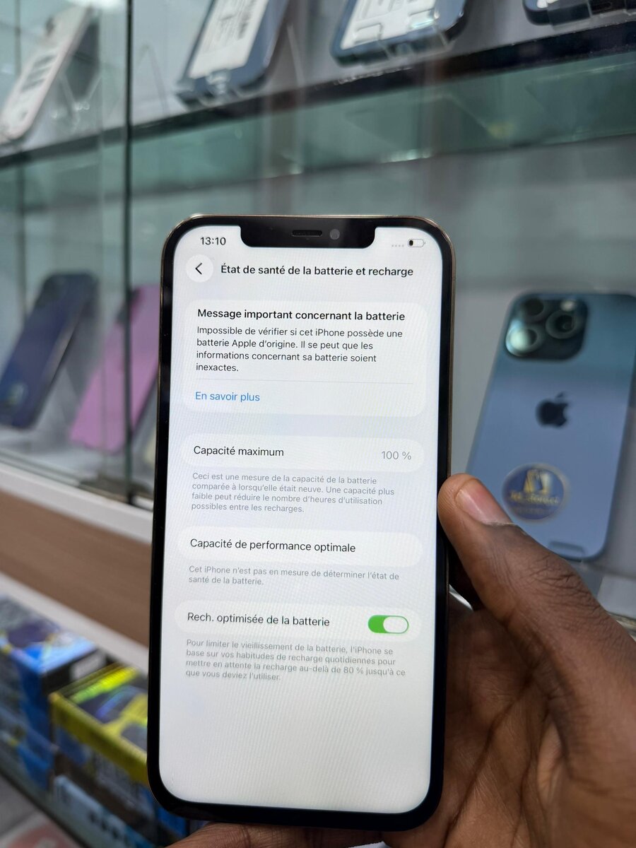 12 pro max 128Go sans ID