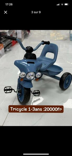 Tricycle évolutif enfant