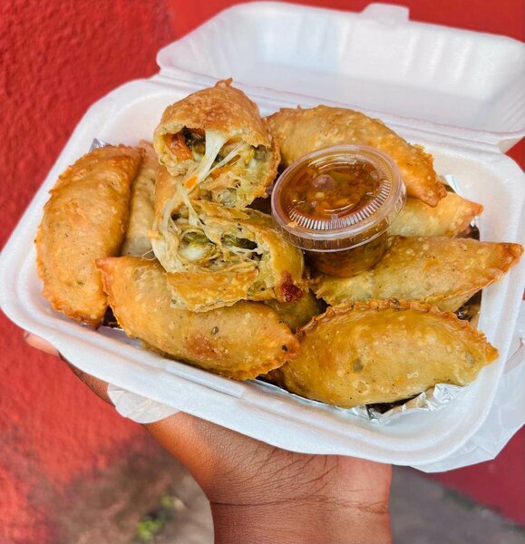 10 Pastels au poulet fromage