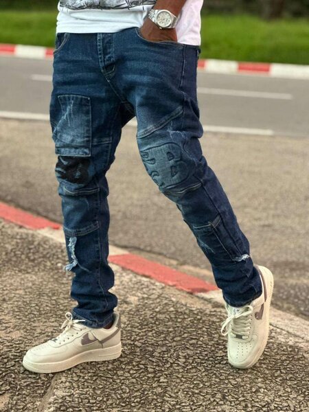 Jean Cargo Vintage Homme