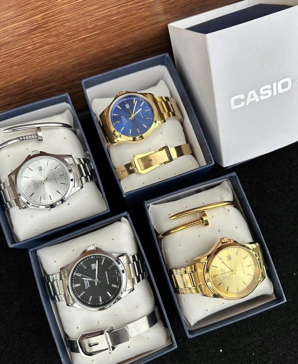 Montres élégantes Casio