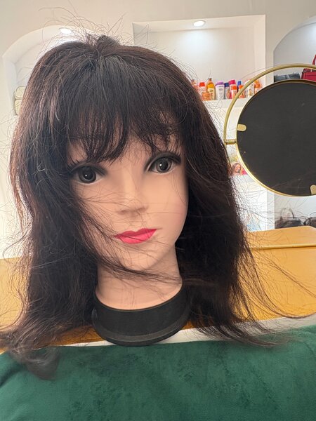 Tête de mannequin coiffure