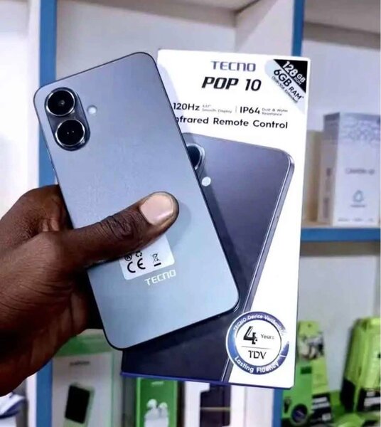 Tecno POP 10 Smartphone 128 Go RAM