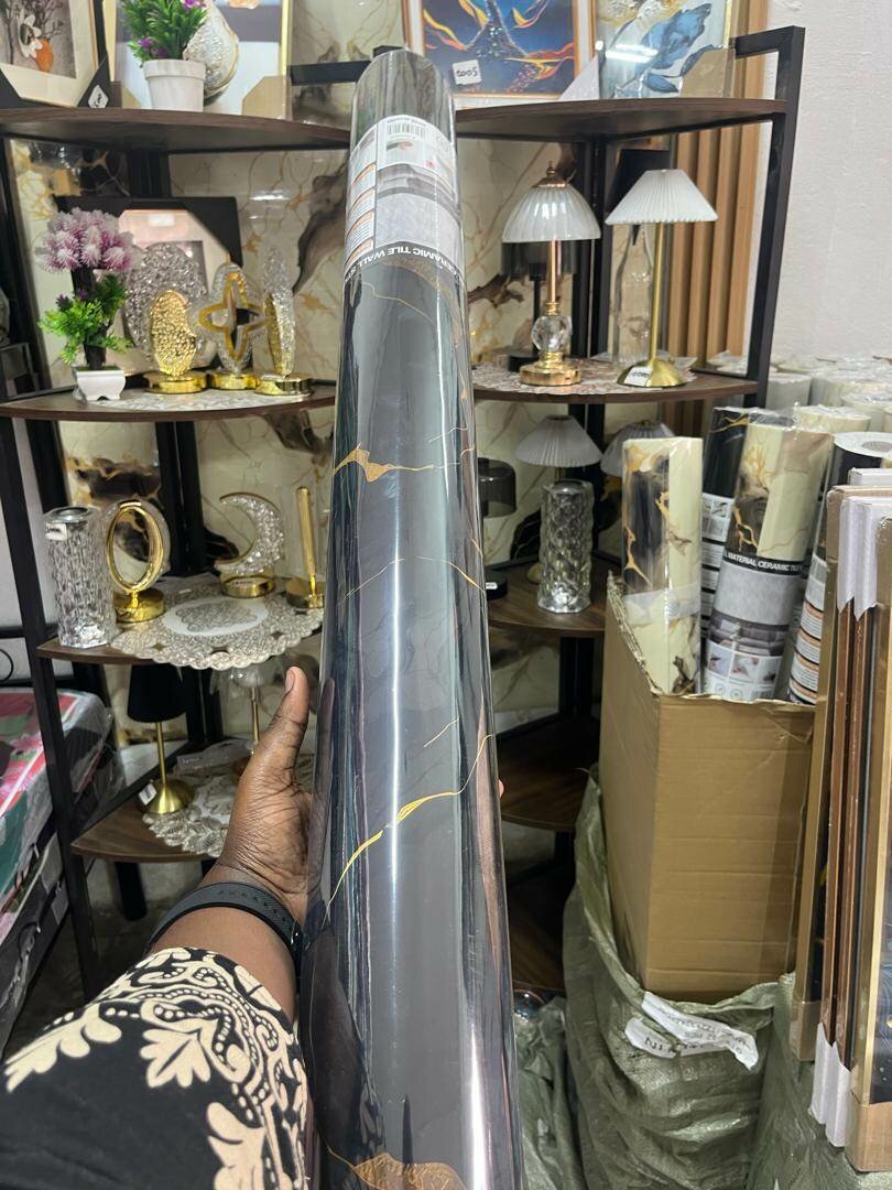 Papier peint vinyle marbre