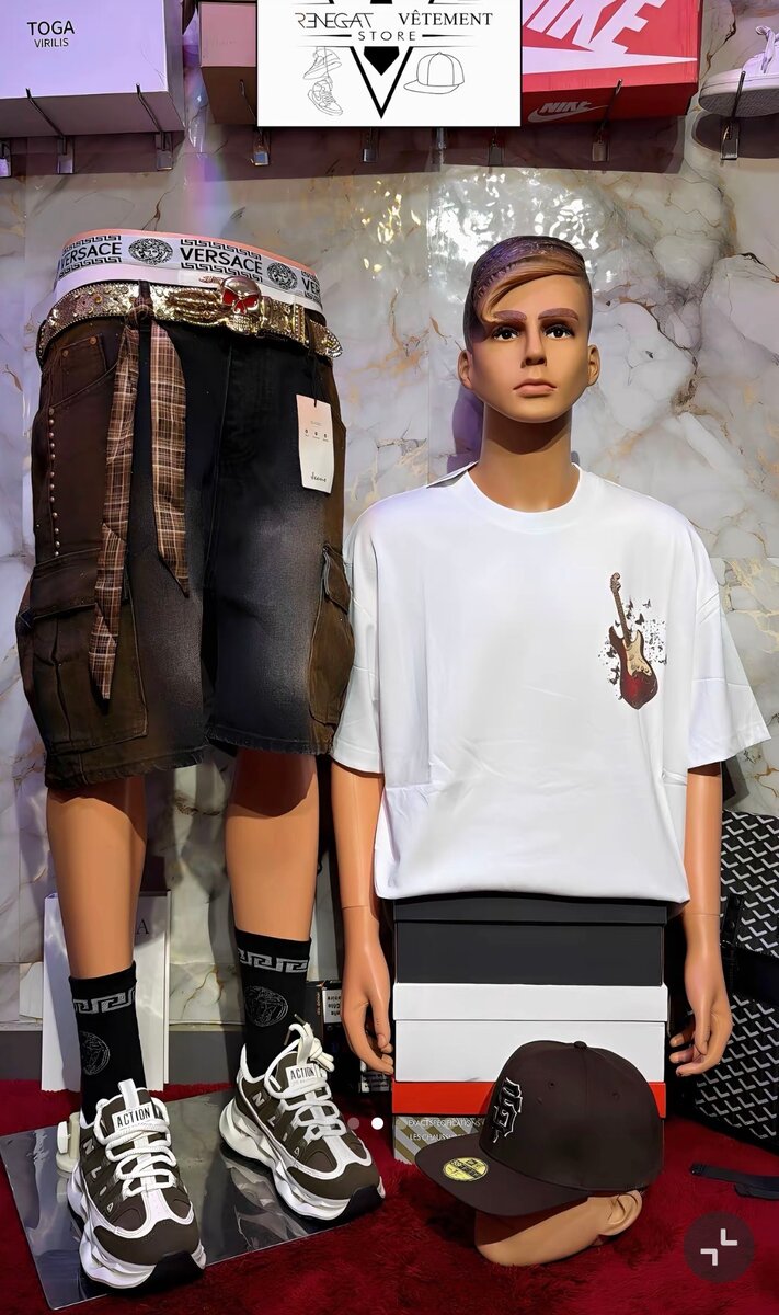 Shorts décontractés Versace