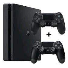 Console PlayStation 4 avec 2 manettes