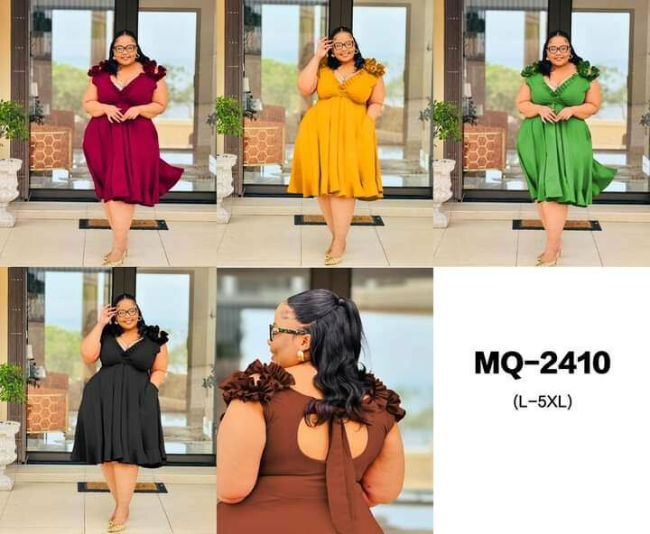 Plus size high class dresses
