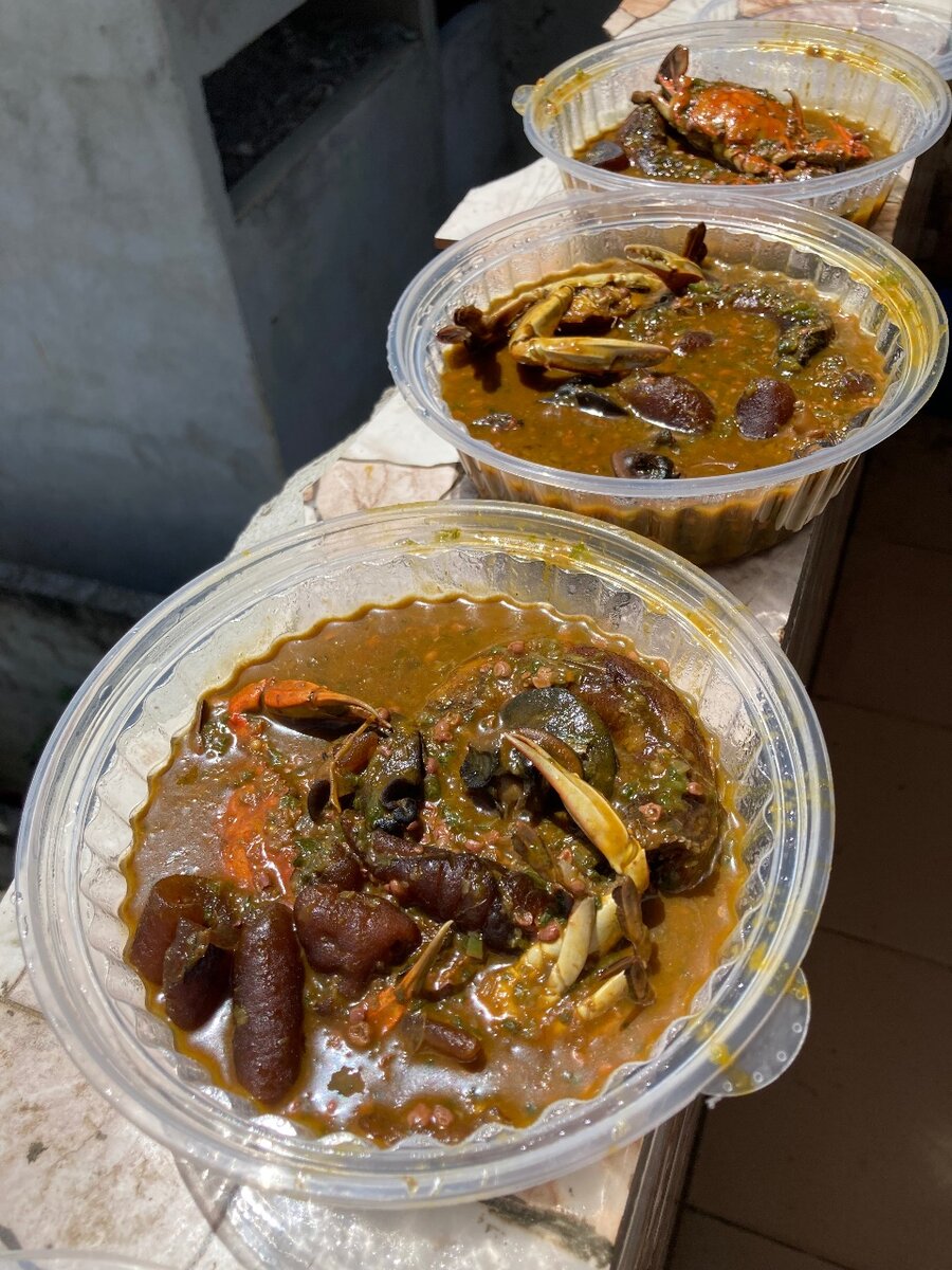 Plat de fruits de mer épicés