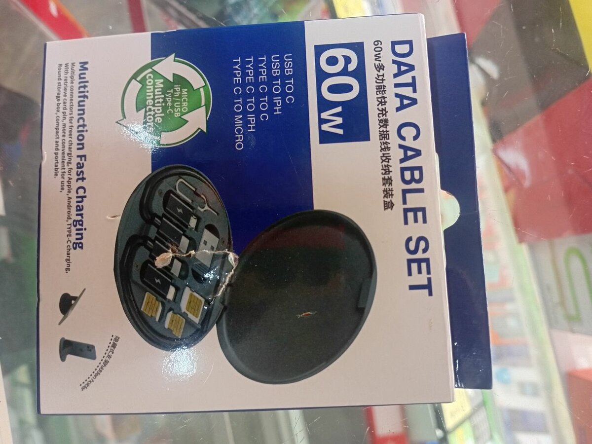 Set de Câbles de Données 60W Multifonction