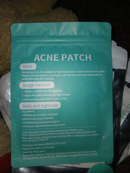 Patch anti-acné efficace