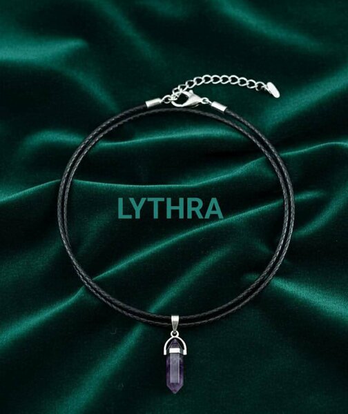 Collier pendentif pierre