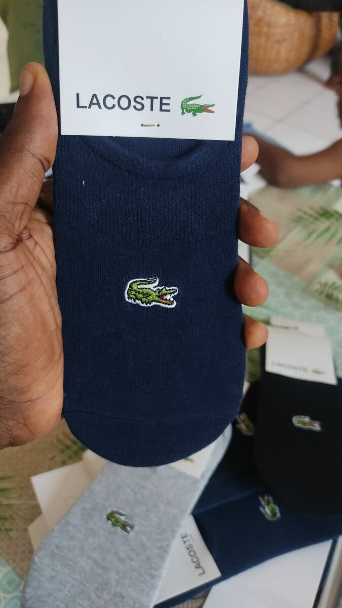 Chaussettes invisibles Lacoste