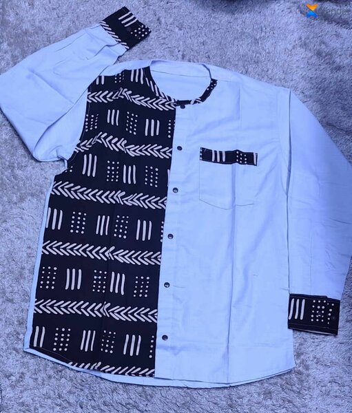 Chemise africaine colorée