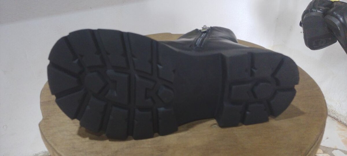 Bottes chelsea en cuir noir