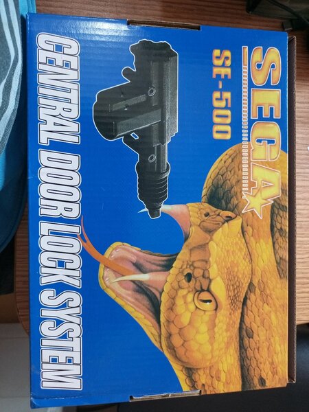 Central door lock system