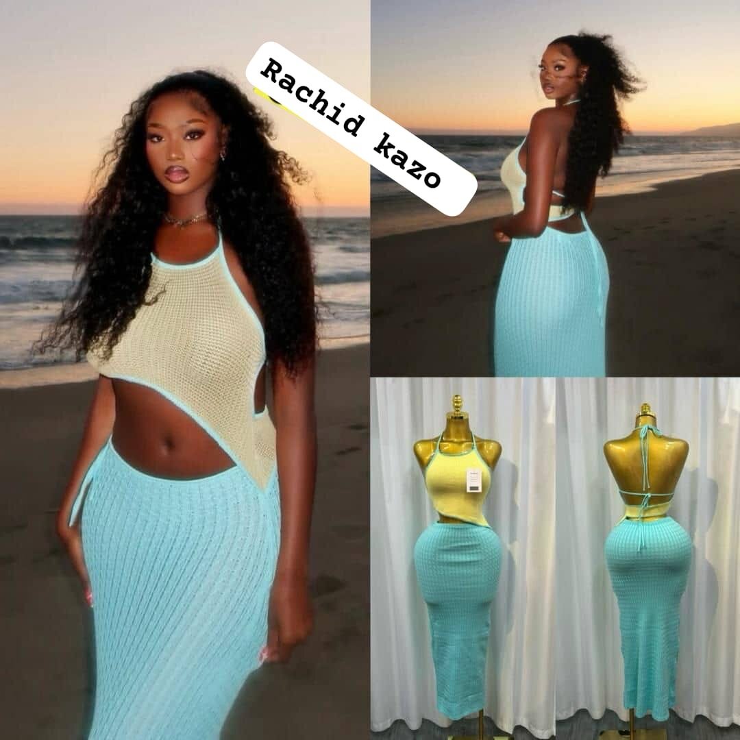 Robe élégante et estivale