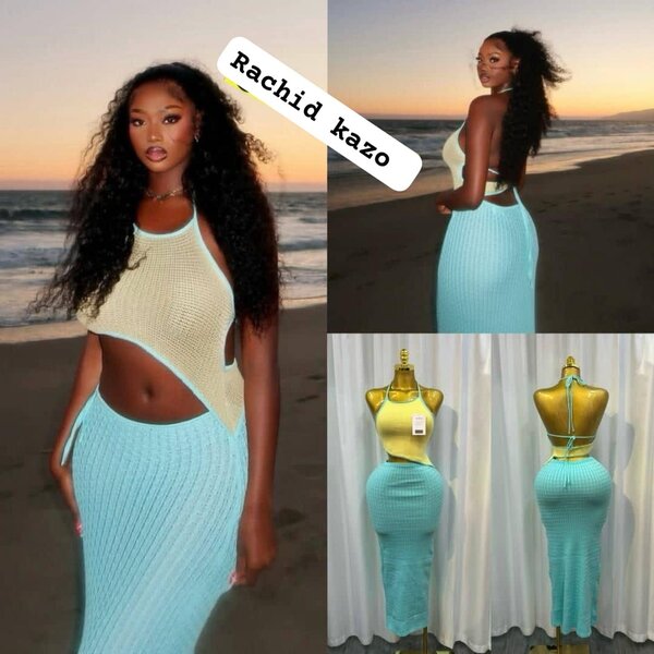 Robe élégante et estivale