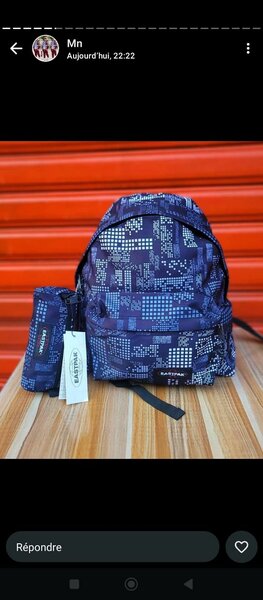 Sac à dos moderne géométrique