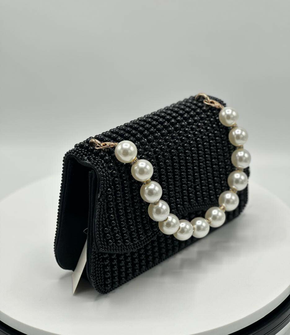 Beaded Design Handbag/Clutch