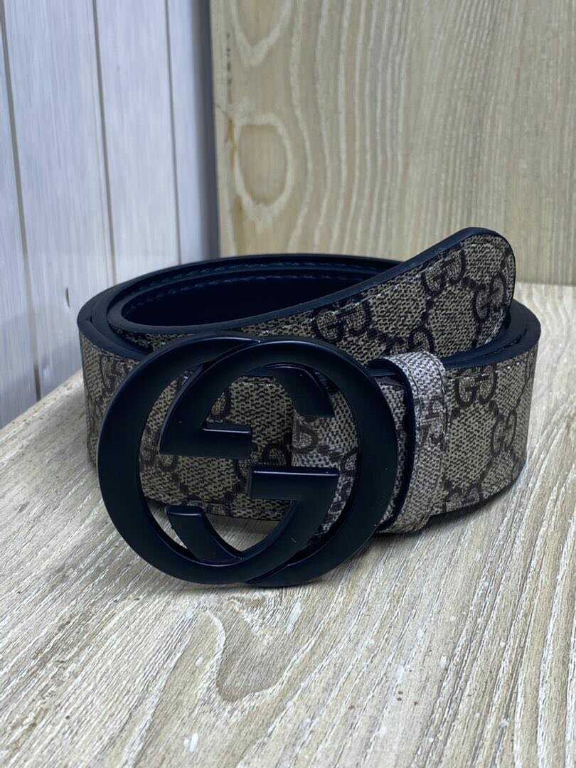 Ceinture élégante en cuir et toile