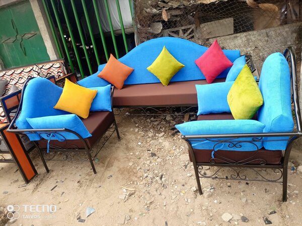 Fauteuil en fer forgé