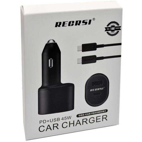 Chargeur Voiture USB PD 45W