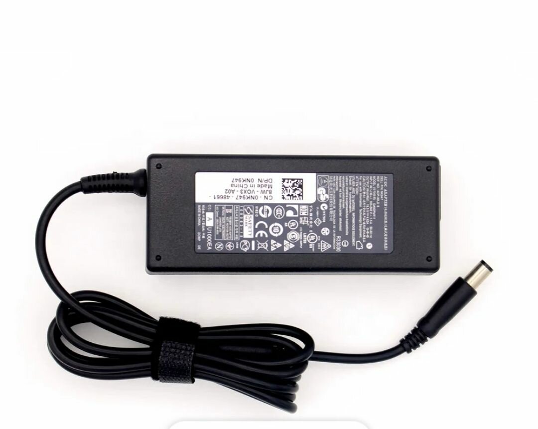 CHARGEUR DELL GROS BOUT 90W 19.5V 4.62A 7.4*5.0mm (7450)