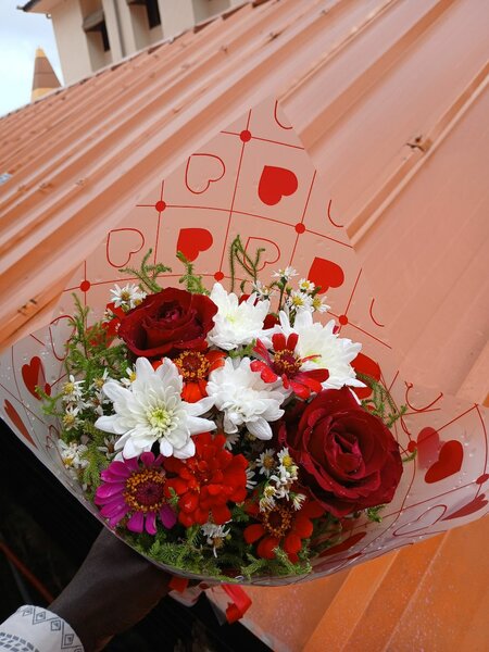 Bouquet de fleurs mixte