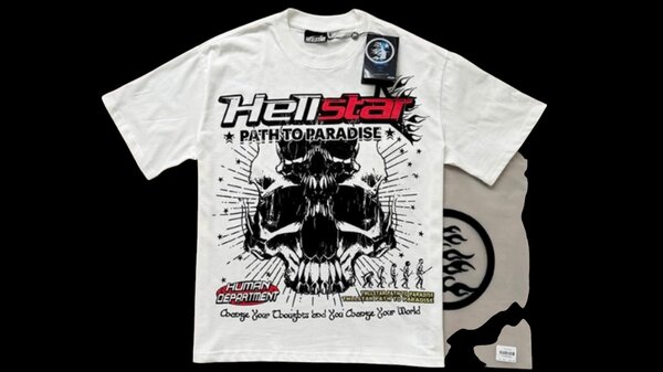 T-shirt Hell Star Crâne