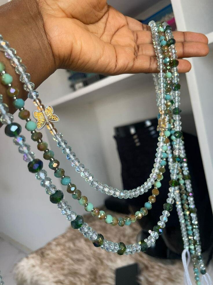 Colliers bohèmes multicolores